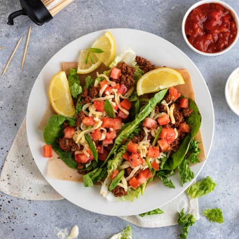 Lettuce Cup Tacos