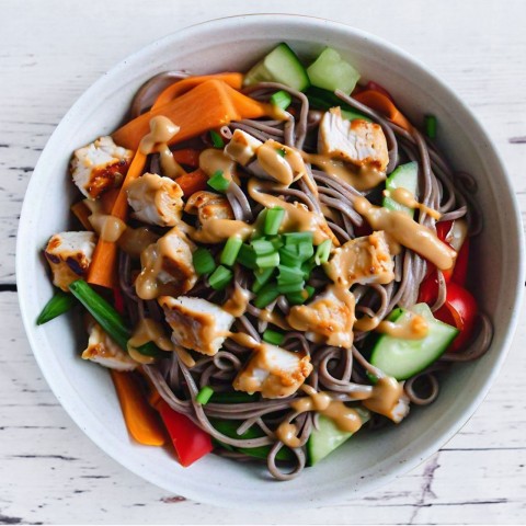 Gado Gado Chicken Soba Bowl