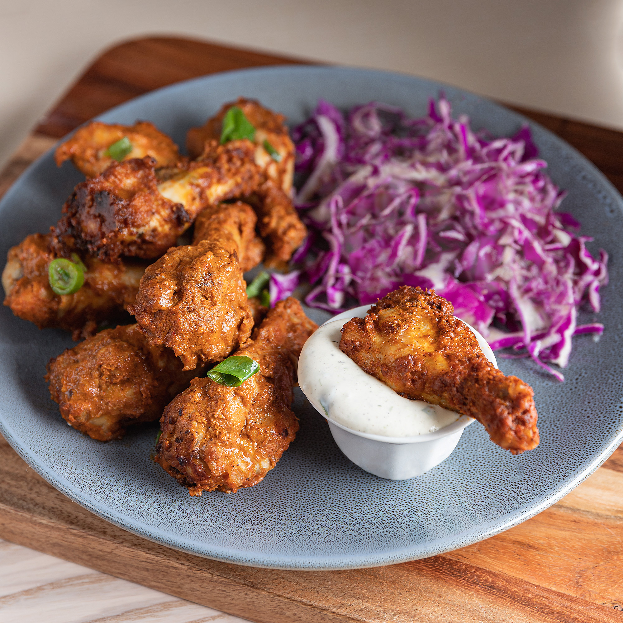 Diet food delivery - buffalo wings